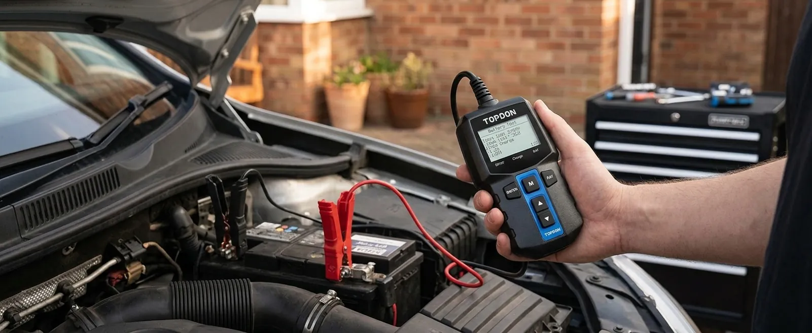 Reliable car battery maintenance tools for UK motorists