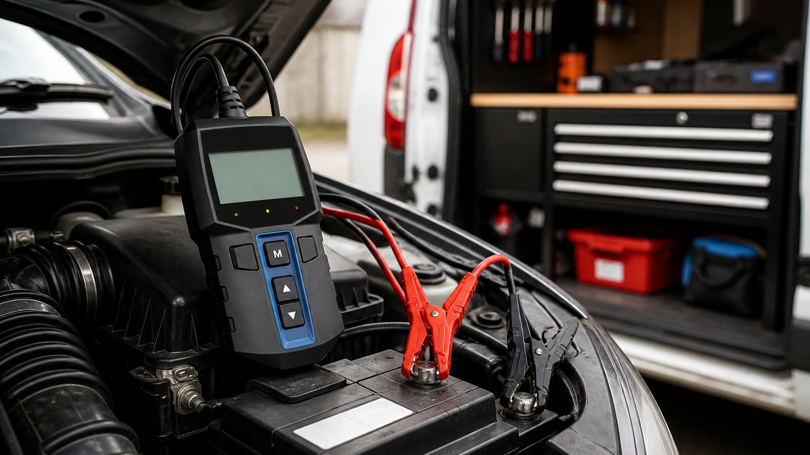 UK lifestyle photo for avoid free rework with charging system test